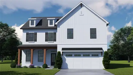 New construction Single-Family house 21 Chickadee Ct, Auburn, GA 30011 plan Canterbury - image