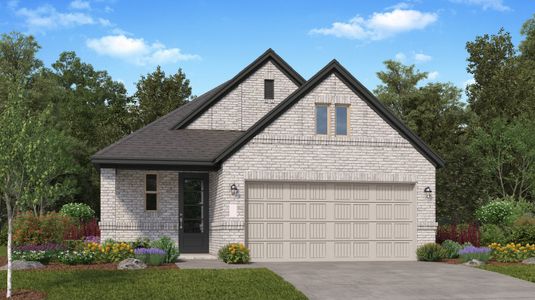 New construction Townhouse house 28811 Texas Sparrow Ln, Hockley, TX 77447 Cupertino II- photo 0