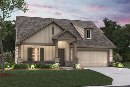 New construction Single-Family house 209 Tessaria Dr, San Marcos, TX 78666 plan Boone - image