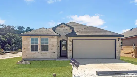 New construction Single-Family house 100 Hazel Peak, Boerne, TX 78006 plan The Gaven - image