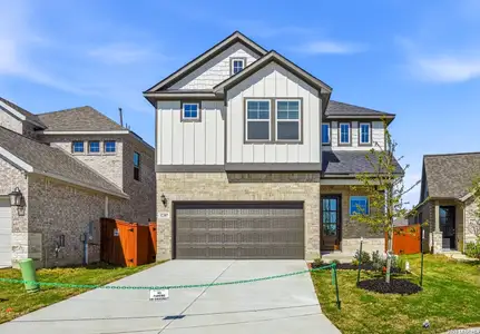 New construction Single-Family house 12307 Aurora Basin, San Antonio, TX 78254 plan Sterling - image