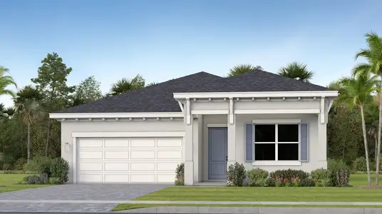 New construction Single-Family house 6923 Nw Kestrel Ln, Port St. Lucie, FL 34987 plan Daisy - image