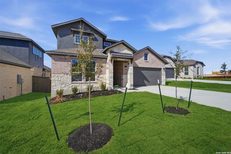 New construction Single-Family house 165 Hazel Wy, Mico, TX 78056 plan Yuma - image