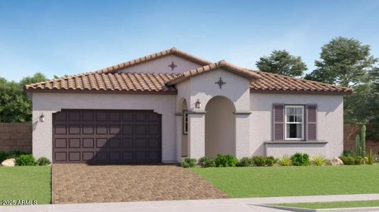 New construction Single-Family house 23048 E Roundup Wy, Queen Creek, AZ 85142 plan Juniper Plan 4584 - image