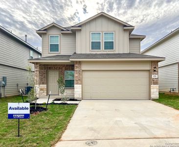 New construction Single-Family house 121 Chipping Alley, Floresville, TX 78114 Florence - photo 0