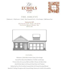 New construction Single-Family house 225 Harvest Trl, Hiram, GA 30141 plan The Ashlynn - image 5