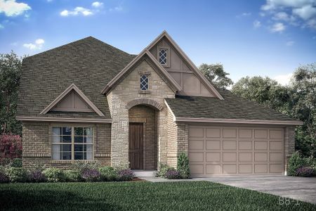 New construction Single-Family house McGregor, TX 76657 plan Trenton - image