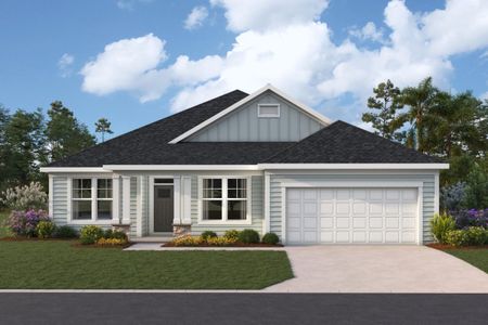 New construction Single-Family house 302 Sheephead Byu, Panama City Beach, FL 32407 plan Dahlia - image