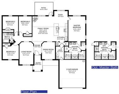 2240 A model floor plan