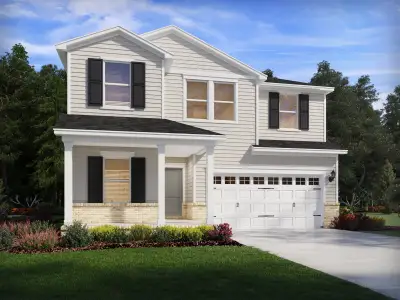 New construction Single-Family house 2420 Rosewood Bluff Dr, Zebulon, NC 27597 plan Lakeland - image