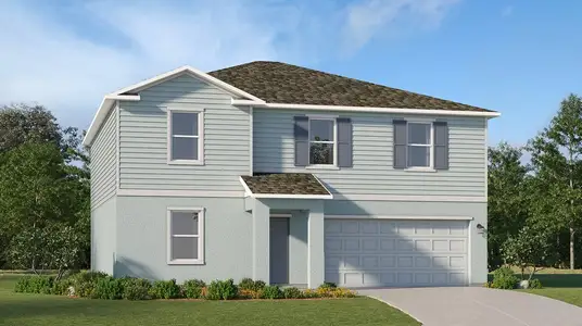 New construction Single-Family house 19763 Lavender Field Ct, Lehigh Acres, FL 33936 plan Eclipse - image