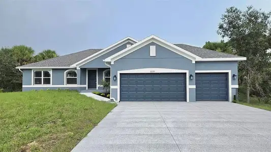 New construction Single-Family house 2239 N Biscayne Dr, North Port, FL 34291 plan 2010 - image