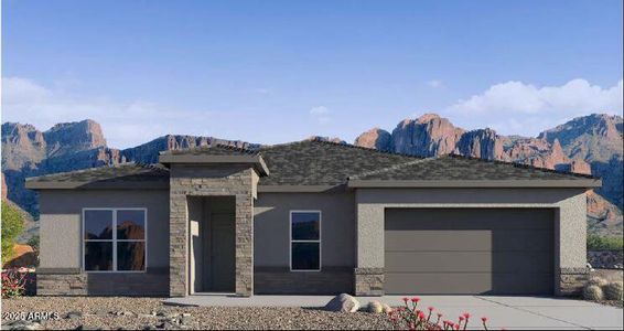 New construction Single-Family house 25606 N 154Th Ln, Surprise, AZ 85387 Onyx- photo 0