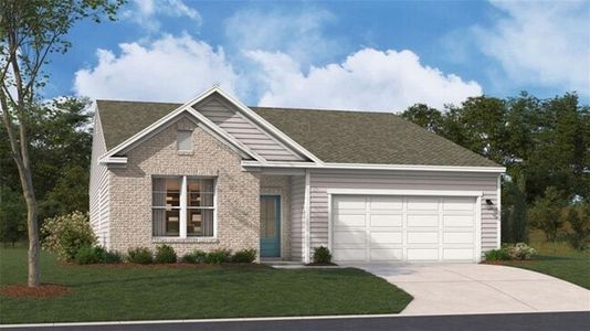 New construction Single-Family house 759 Ocmulgee Xing, Locust Grove, GA 30248 plan Juniper II (2x4) - image
