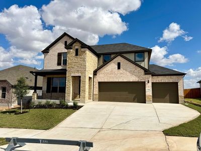New construction Single-Family house 106 Divisadero Dr, Hutto, TX 78634 plan Trinity - image