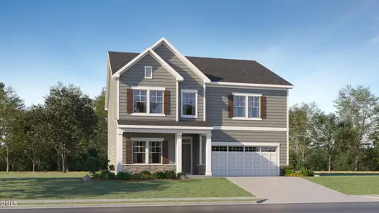 New construction Single-Family house 160 W Fountainhead Ln, Garner, NC 27529 - image