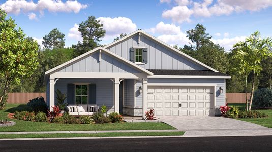 New construction Single-Family house 2768 Firelight Ln, Green Cove Springs, FL 32043 plan Nassau - image
