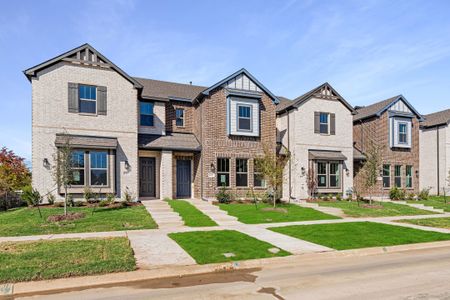 New construction Townhouse house 6411 Baritone Ct, Sachse, TX 75048 Brown Homeplan- photo 1 1