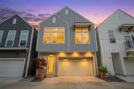 New construction Single-Family house 5233 Hillman St, Unit B, Houston, TX 77023 - image