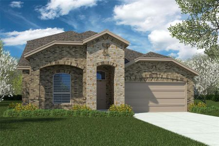 New construction Single-Family house 2428 Bellatrix Drive, Haslet, TX 76052 Santa Fe- photo 0