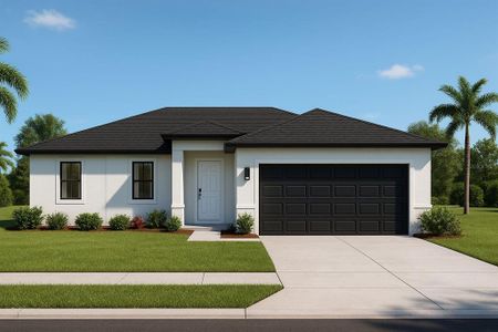 New construction Single-Family house 3414 63Rd St W, Lehigh Acres, FL 33971 - image