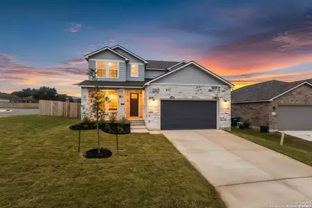 New construction Single-Family house 7230 Walkers Lp, Live Oak, TX 78233 plan Serenity - image