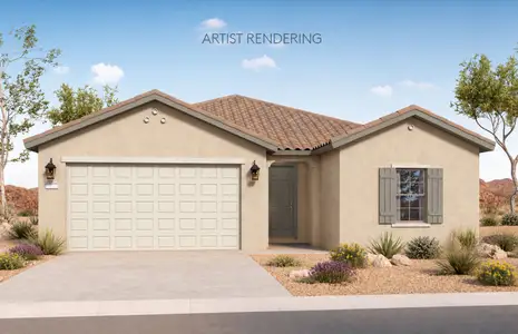 New construction Single-Family house Buckeye, AZ 85326 plan Bluebell - image