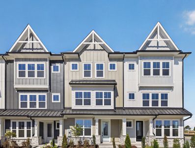 New construction Townhouse house 2420 Adrift Rd, Fuquay Varina, NC 27526 plan Atlas Interior Unit - image