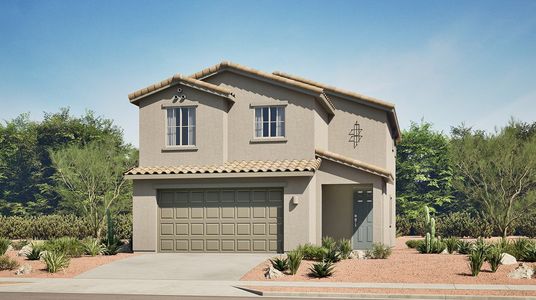 New construction Single-Family house 7776 S Bonanza Park Dr, Tucson, AZ 85747 plan Clark - image