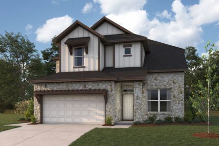 New construction Single-Family house 828 Sanger Ln, Leander, TX 78641 plan Kestral - Signature II Series - image