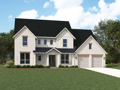 New construction Single-Family house 204 Rollo Rd, Liberty Hill, TX 78642 plan Palermo - image