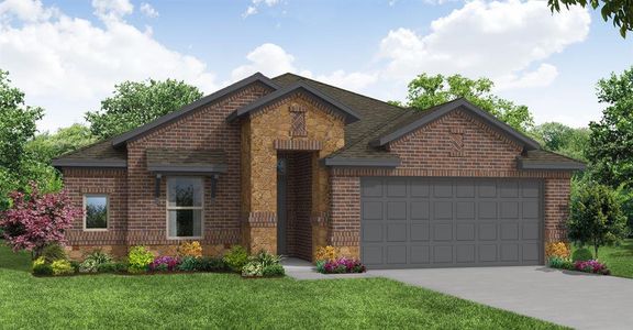 New construction Single-Family house 724 Scarlet Sage Dr, Waxahachie, TX 75165 plan Lincoln - image