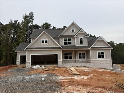 New construction Single-Family house 1160 Tupelo Ln, Loganville, GA 30052 plan (GA)Kirkland A.1 3 Front Entry - image