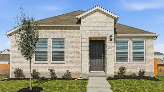 New construction Single-Family house 5909 Beverly Prairie Rd, Del Valle, TX 78617 plan Capercaillie - image