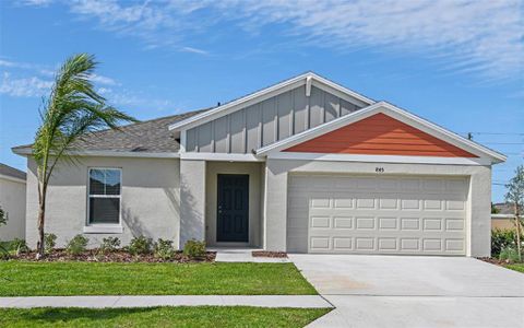 New construction Single-Family house 1607 Ellesmere Avenue, Haines City, FL 33844 Adora- photo 0