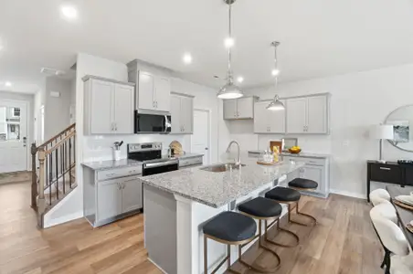 New construction Townhouse house 1348 Vibrant Rd, Charlotte, NC 28215 plan Aurora - image