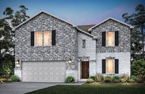 New construction Single-Family house 14074 Marion Downs Trl, Pilot Point, TX 76258 plan Stockdale - image