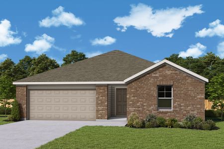 New construction Single-Family house 6522 Palo Pinto Ln, Manvel, TX 77578 plan Ballad - image