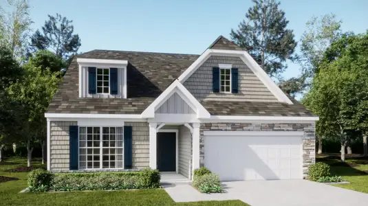 New construction Single-Family house 5460 Redbud Rd, Lancaster, SC 29720 plan Dover II - image