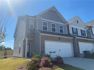 New construction Townhouse house 3831 Brookburnt Park, Gainesville, GA 30506 - image