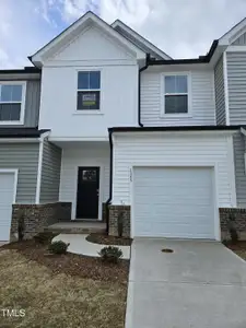 New construction Townhouse house 1345 Bessie Ct, Wake Forest, NC 27587 plan Wrightsville - image