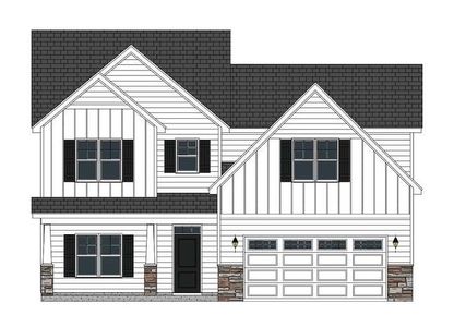 New construction Single-Family house 304 Sparrow Ct, Greenville, NC 27858 plan Wallace - image