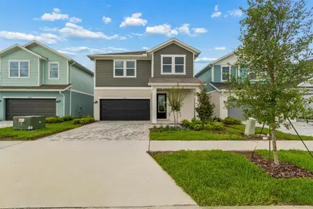 New construction Single-Family house 3371 Yellow Cassia Dr, Wesley Chapel, FL 33543 plan The Marco - image