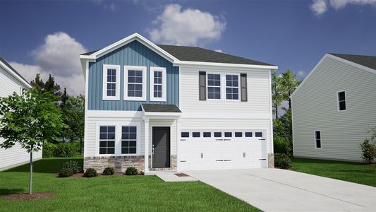 New construction Single-Family house 187 Kingsley Dr, Blythewood, SC 29016 plan Lancaster - image