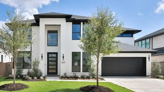 New construction Single-Family house 428 Soaring Sparrow Trl, Katy, TX 77493 plan 3593W - image