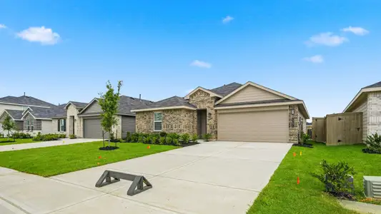 New construction Single-Family house 23631 Rising Sun Dr, Splendora, TX 77372 plan Fargo - image