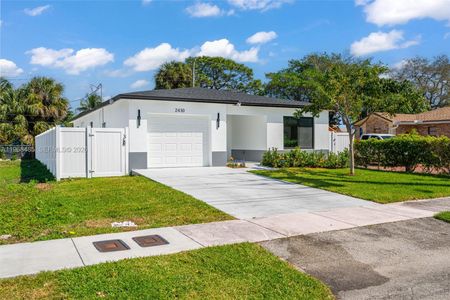 New construction Single-Family house 2430 Nw 22Nd Rd, Fort Lauderdale, FL 33311 - image