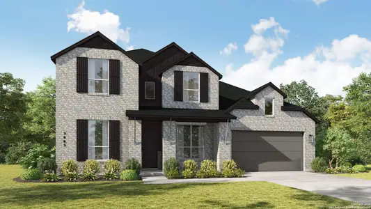New construction Single-Family house 11713 Stoltzer, San Antonio, TX 78254 plan Royston Plan - image