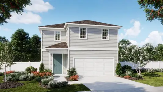 New construction Single-Family house 702 Ginger Dr, Haines City, FL 33844 plan Cove - image