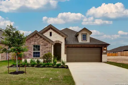New construction Single-Family house 927 Creek Bed Dr, New Braunfels, TX 78130 plan Fiji - image